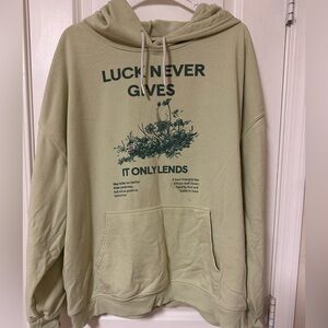 Grayson Threads Olive Graphic Hoodie